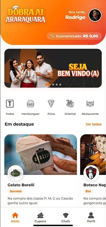 App Dobra aí Araraquara — destaques e cupons